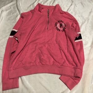 PINK Quarter Zip Sweater